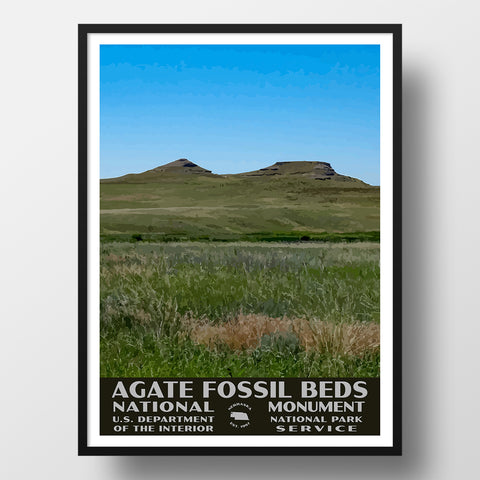 Agate Fossil Beds Poster