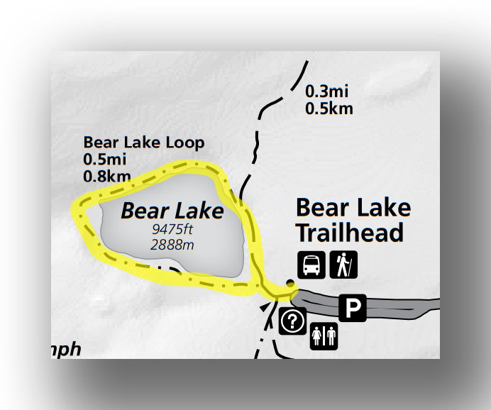 bear lake trail map in rocky mountain national park