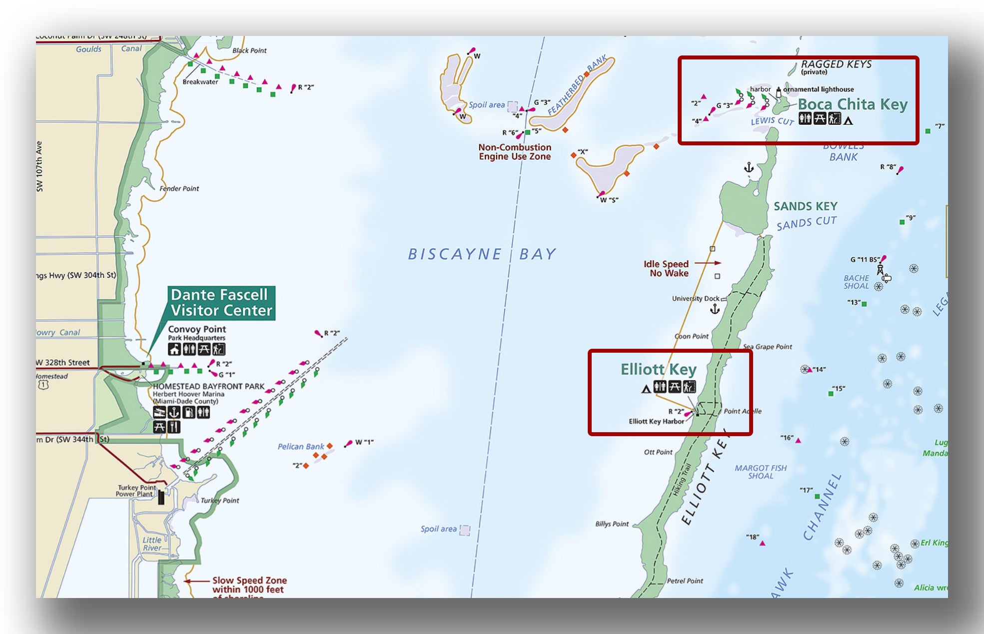 biscayne national park camping