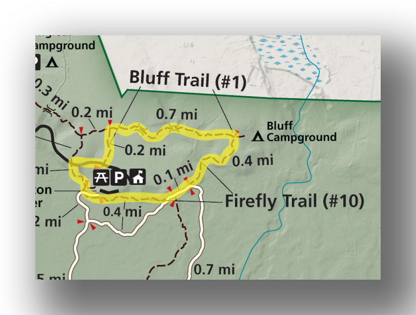 bluff trail map