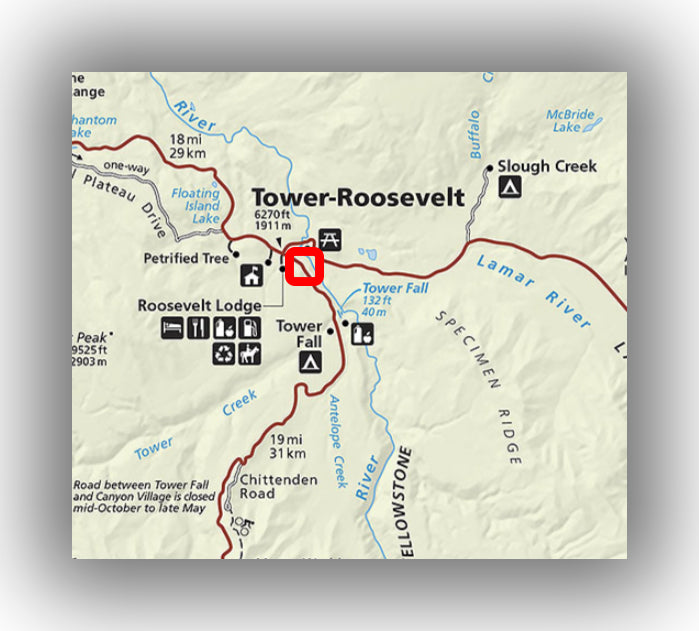 calcite springs trail map