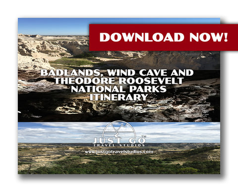 Badlands, Wind Cave and Theodore Roosevelt Itinerary