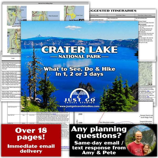 crater lake national park guide