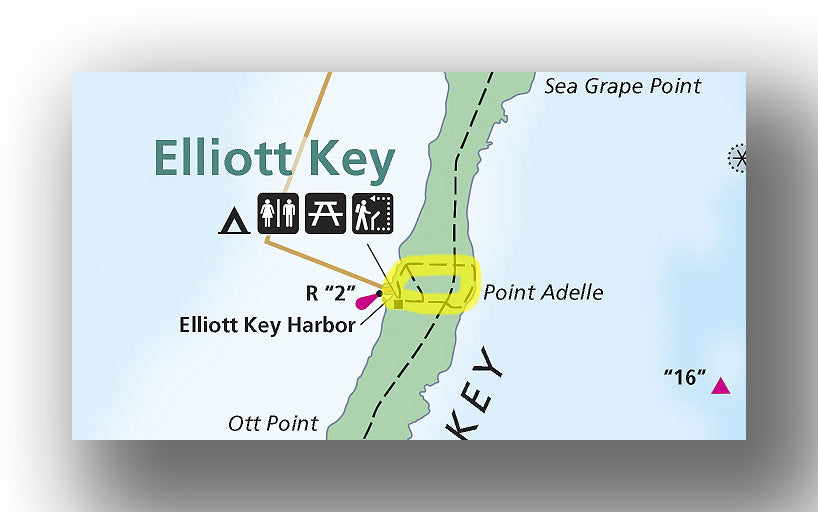 elliot key loop trail map