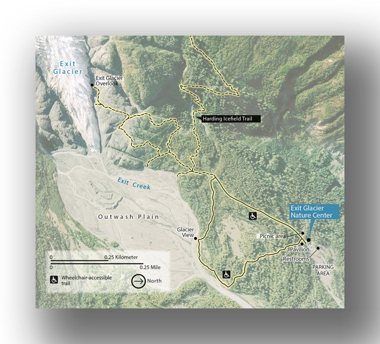 Kenai Fjords National Park Map