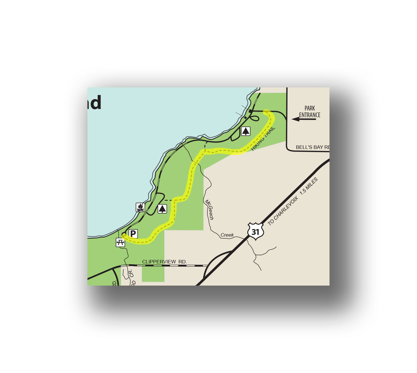 fisherman's island trail map