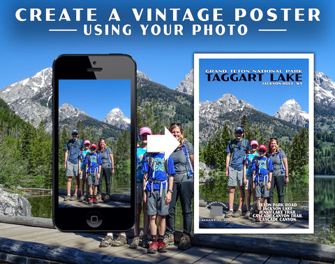 Create your own vintage style poster from your own photo