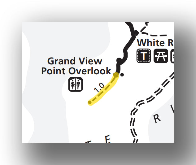 Grand View Point Trail map