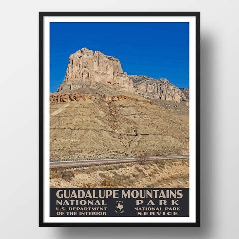 Guadalupe Mountains National Park poster