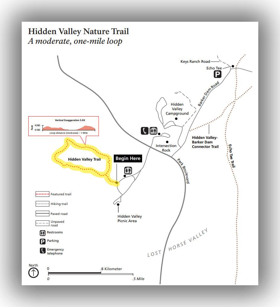 Hidden Valley map