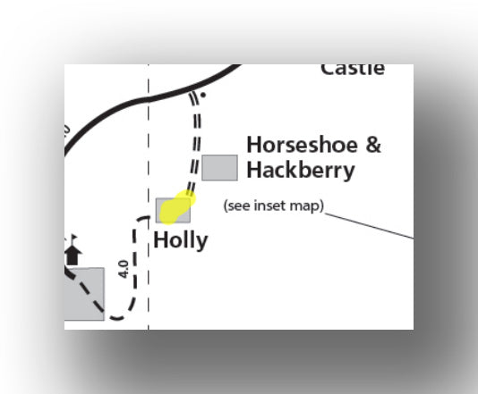 holly trail map