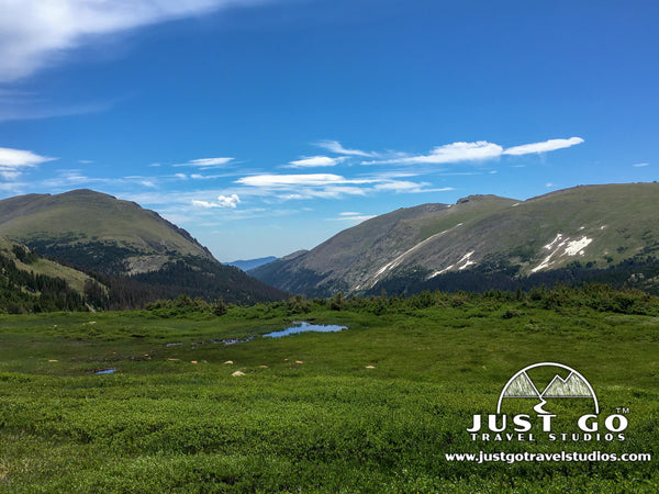 Old Fall River Road in Rocky Mountain National Park