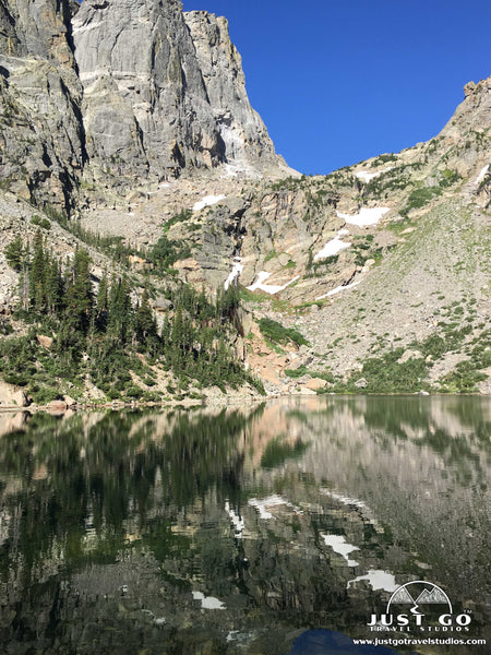 dream lake in rocky mountain national park