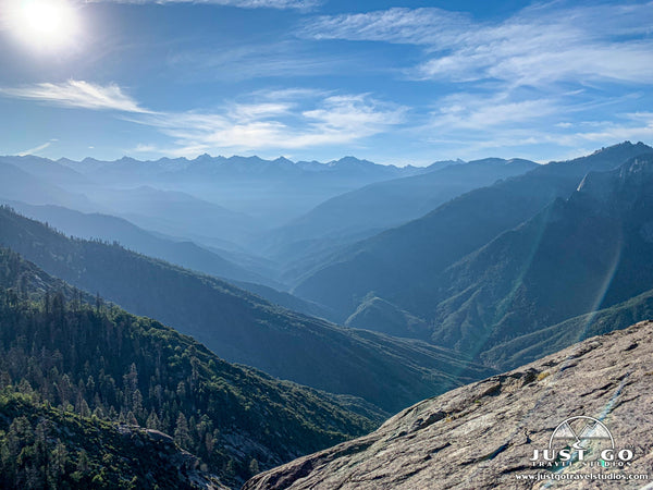 Moro Rock hike in Sequoia National Park