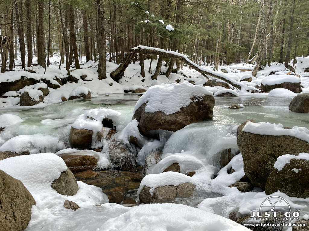 Sabbaday Falls in White Mountain National Forest