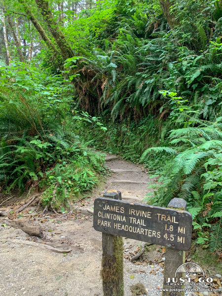 James Irvine Trail Sign