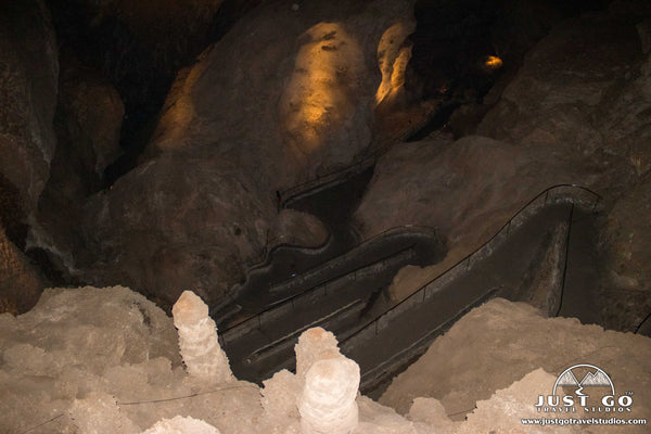 Inside the natural entrance at Carlsbad Caverns National Park what to see and do