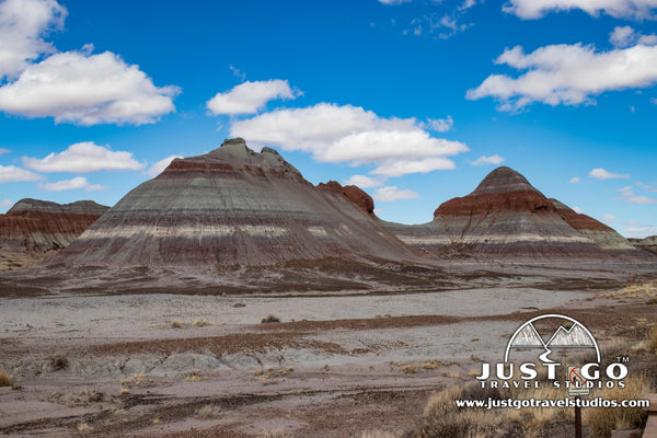 The Teepees in Petrified Forest National park