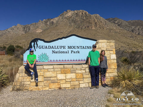 Just go travel studios in Guadalupe Mountains National Park