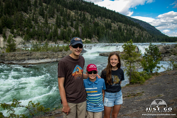 Hiking near kootenai falls