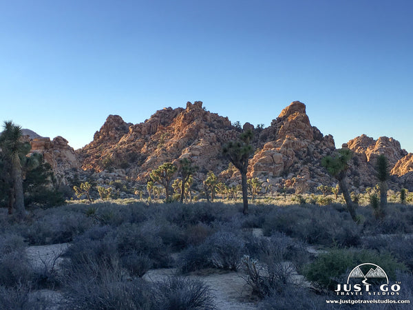 Hidden Valley Trail in Joshua Tree National Park