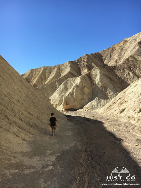 Golden Canyon Trail in Death Valley National Park