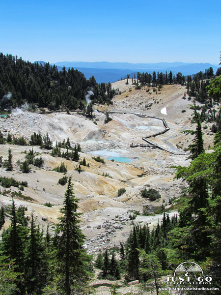 Bumpass Hell in Lassen Volcanic National Park