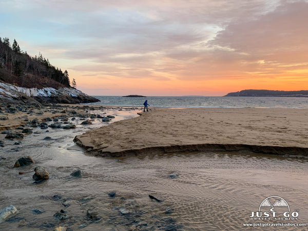 Winter in Acadia National Park