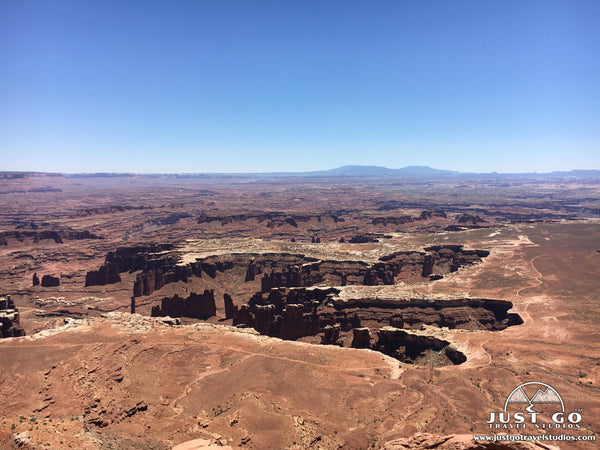 Grand View Point Trail in Canyonlands National Park