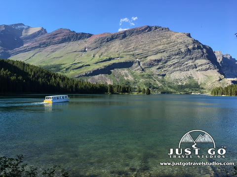 Swiftcurrent Lake in Glacier National Park