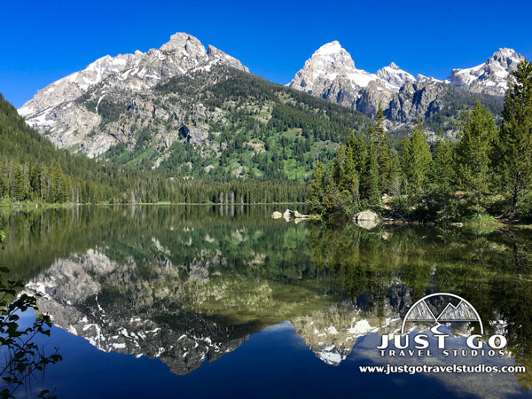 Taggart Lake in grand Teton National Park