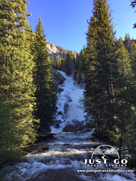 Hidden Falls in grand Teton National Park