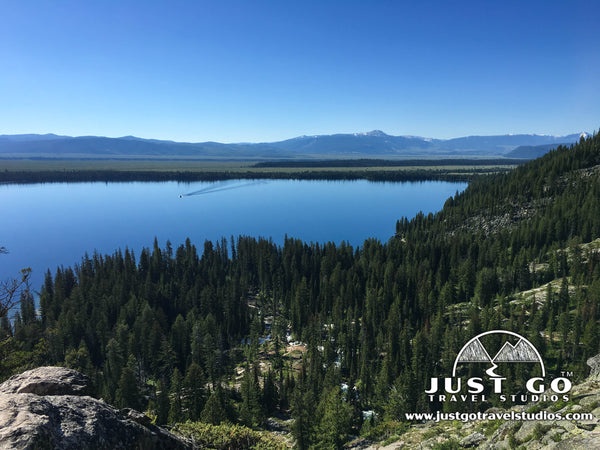 Inspiration Point in grand Teton National Park