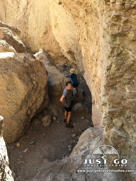 Heading up to the Red Cathedral in Death Valley National Park