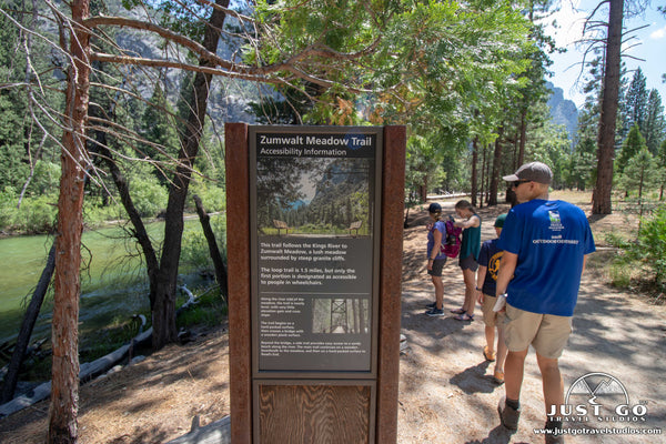 Kings Canyon National Park Zumwalt Meadow Trail