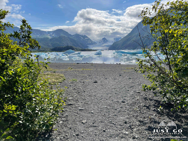 grewingk glacier trail in kachemak bay state park