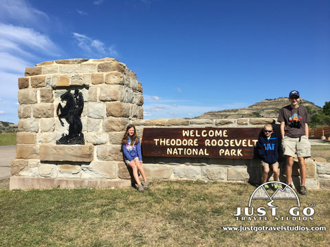 Entering the North Unit in Theodore Roosevelt National Park