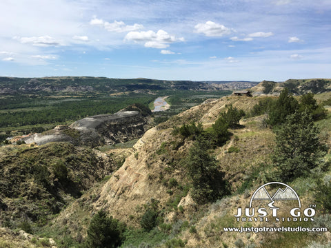 The Little Missouri River from Theodore Roosevelt National Park