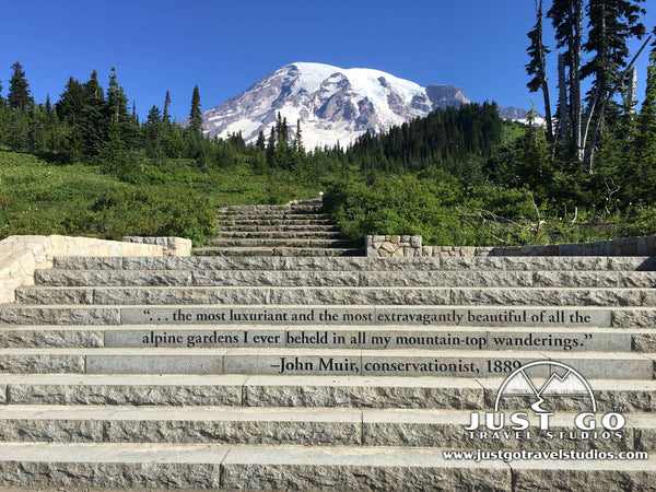 Skyline Trail Start in Mount Rainier National Park