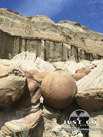 Cannonball Concretions in Theodore Roosevelt National Park