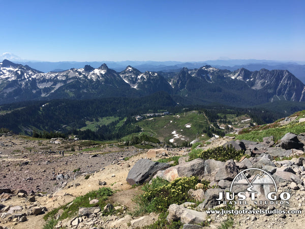 Panorama Point in Mount Rainier National Park