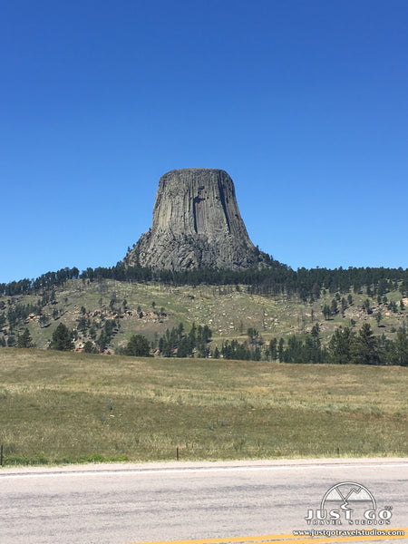 Devils Tower National Monument views from the road