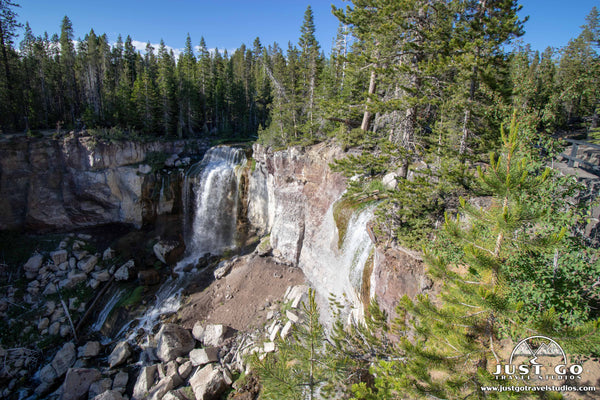 Paulina Falls in Newberry Volcanic National Monument