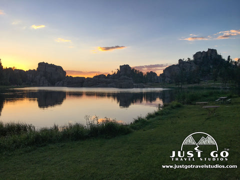 sylvan lakeshore trail in Custer State Park