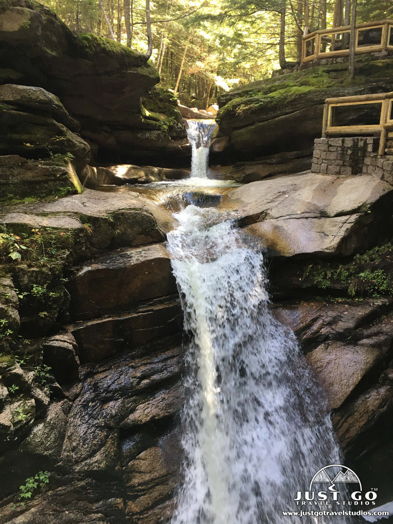Sabbaday Falls in White Mountain National Forest