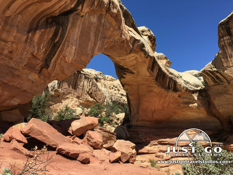 Hickman Bridge in Capitol Reef National Park