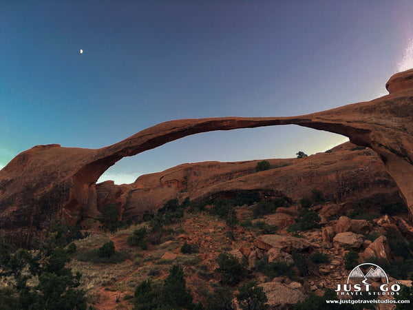 Landscape Arch Trail in Arches National Park