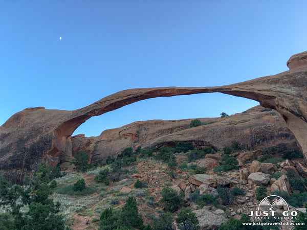 Landscape arch in Arches National Park