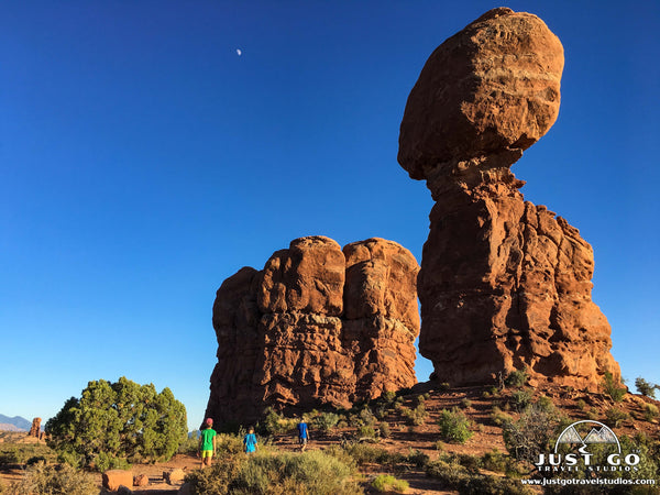 Balanced rock in Arches national park