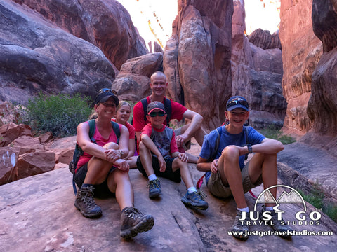 Hiking the fiery furnace